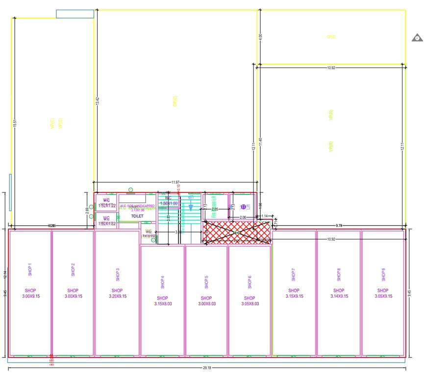  magnum aura Tower A Cluster Plan