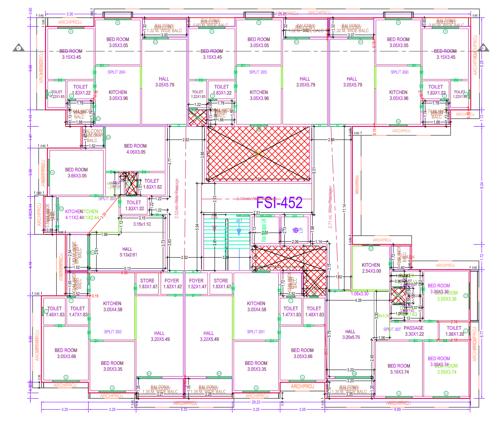 Tower A Cluster Plan from 2nd to 5th Floor magnum-aura Tower A Cluster Plan from 2nd to 5th Floor