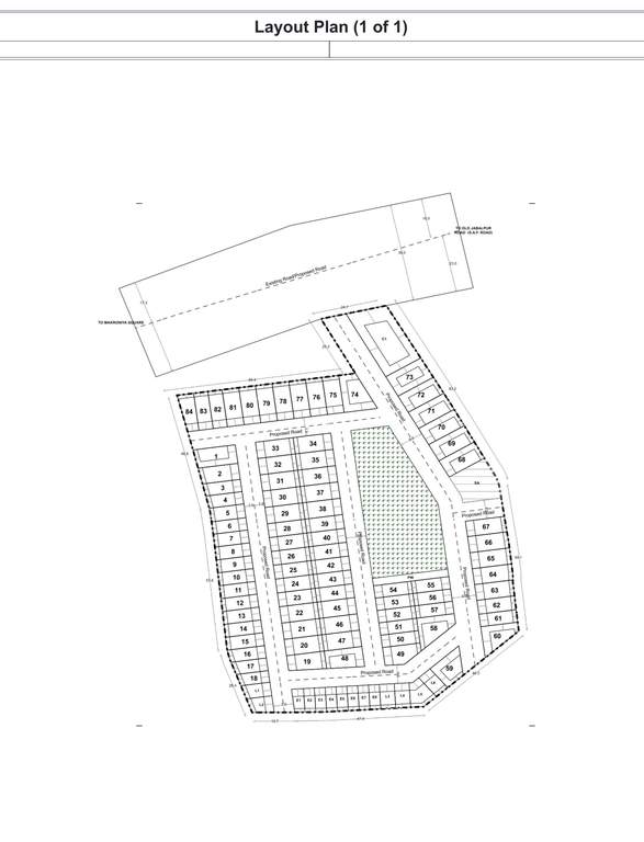  uday residency Layout Plan