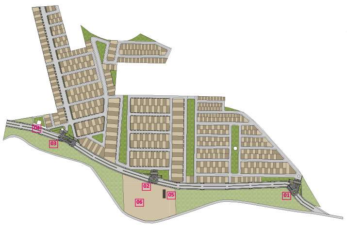  uday residency Layout Plan