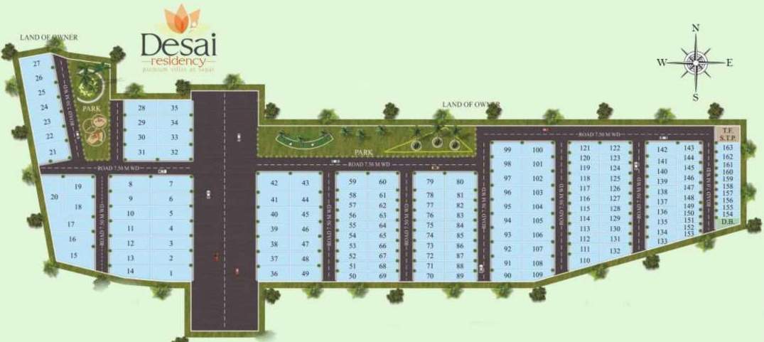  uday residency Layout Plan