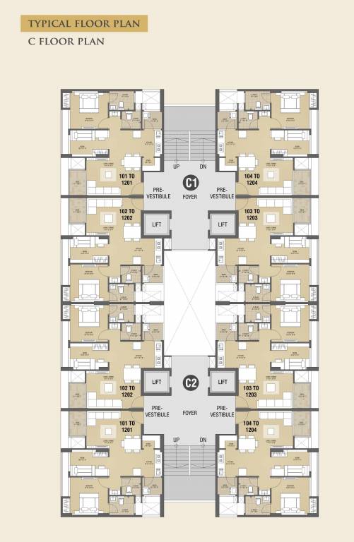  vivan C1 Cluster Plan