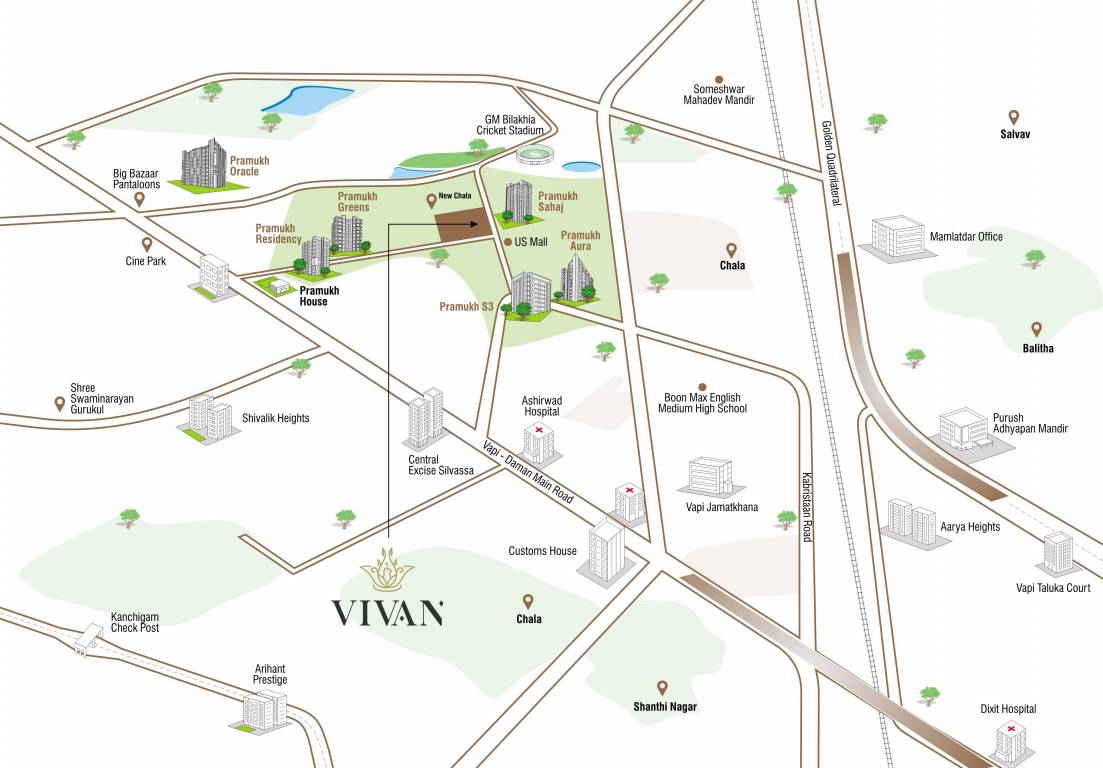 vivan Location Plan