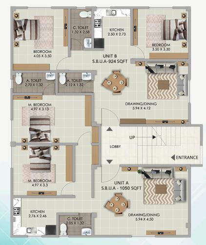 Lakhi Niwas Cluster Plan for ground Floor lakhi-niwas Lakhi Niwas Cluster Plan for ground Floor