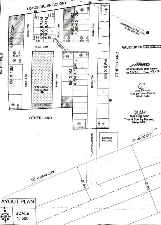 shreenath avenue Layout Plan