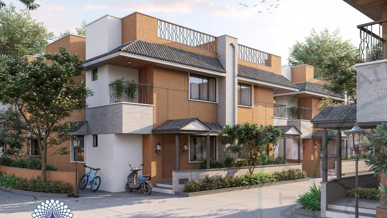  vrundavan villa Elevation