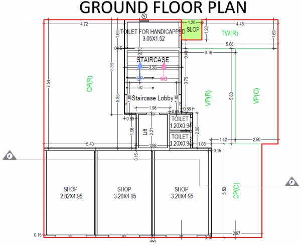  royal-palace Tower A Cluster Plan for ground Floor
