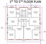  royal-palace Tower A Cluster Plan from 1st to 5th Floor