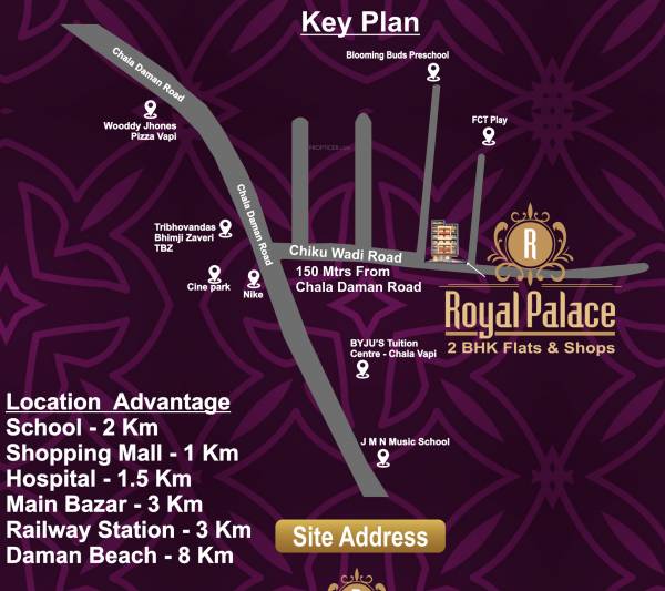  royal-palace Location Plan