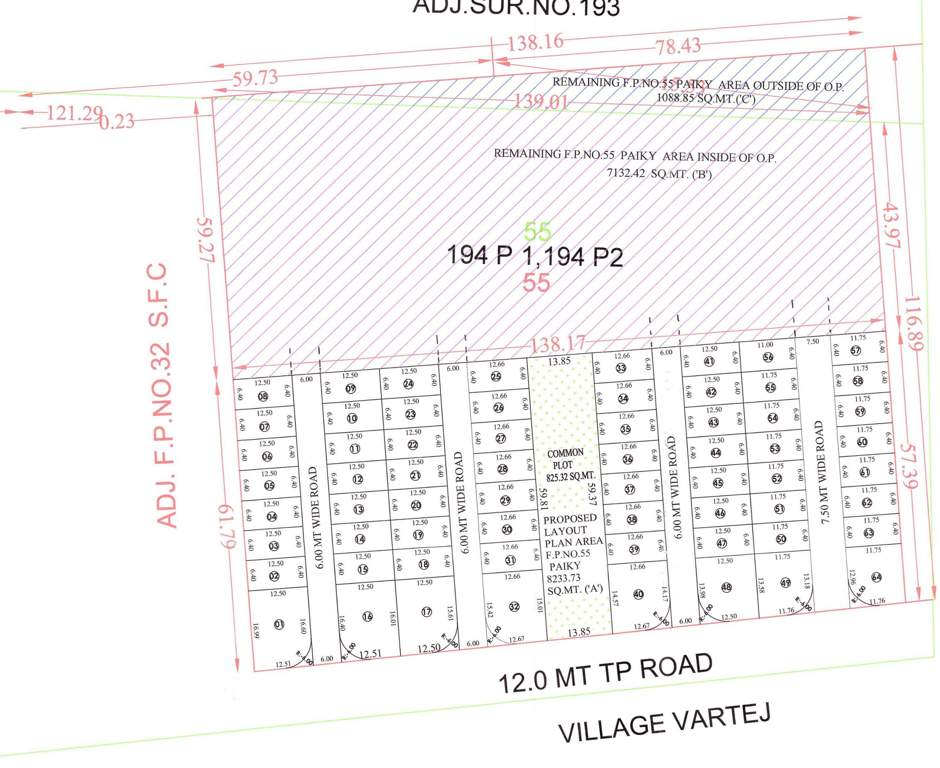  nilkanth residency Layout Plan