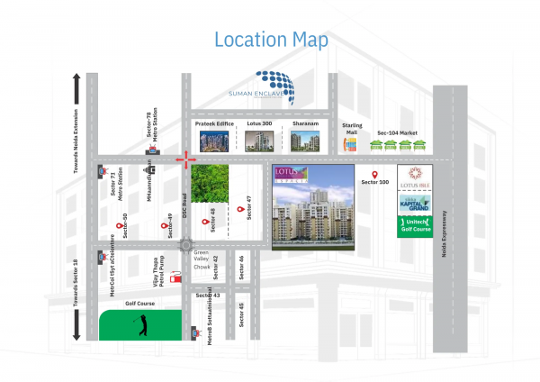  suman-enclave Location Plan