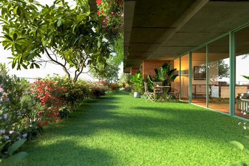  suman-enclave Landscape Garden and Tree Planting