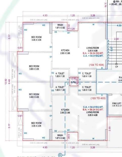  akshaypatra dreams A Cluster Plan 1 to 13 floor