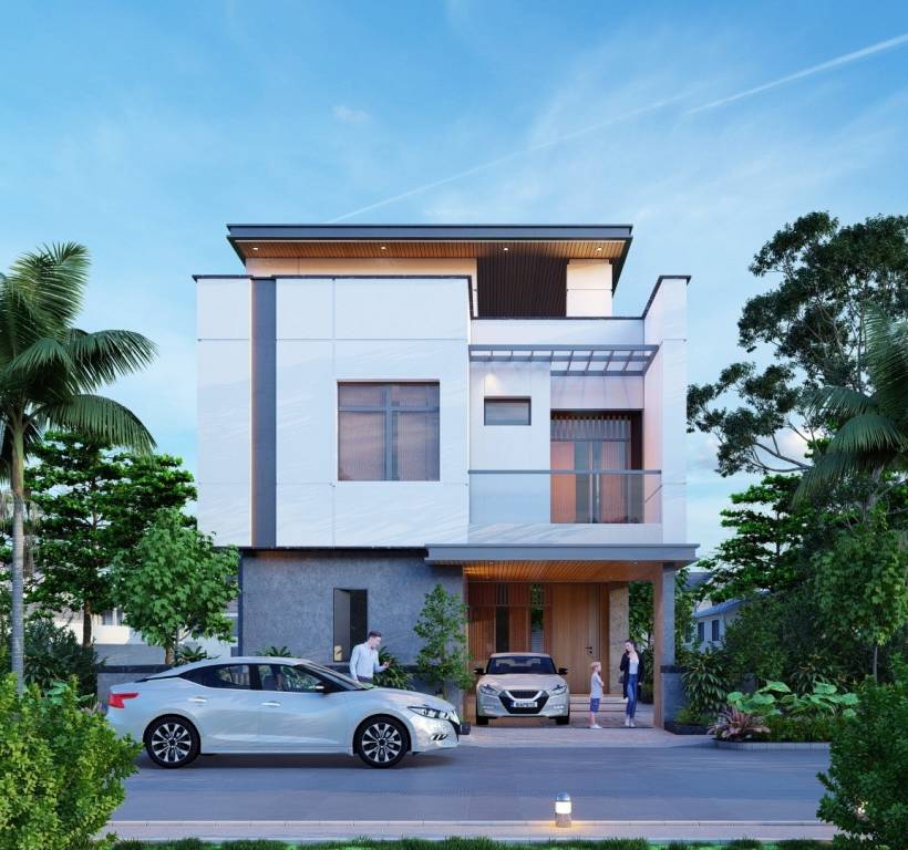  hpr avani villas Elevation