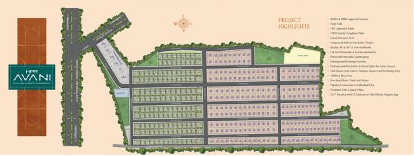  hpr-avani-villas Master Plan