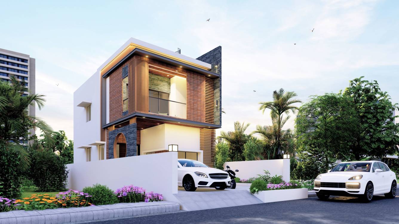  ocean petals lotus villa Elevation