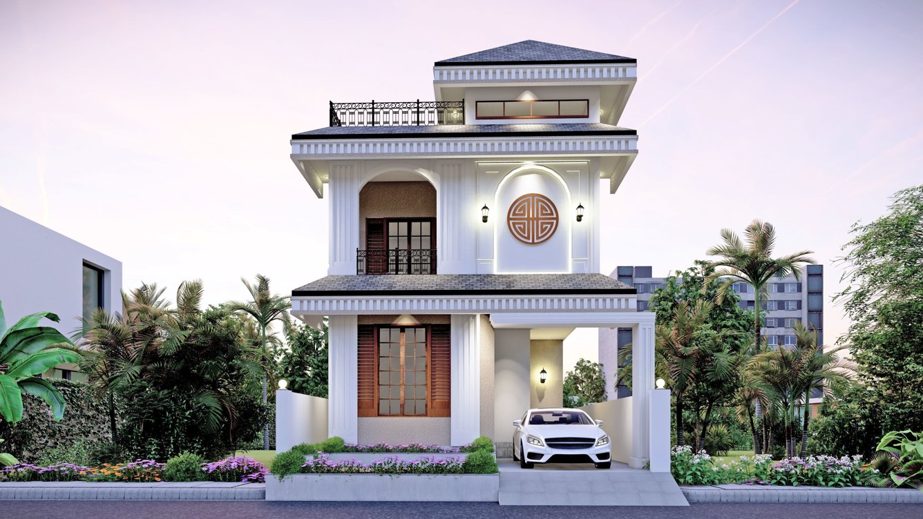  ocean petals palash villa Elevation