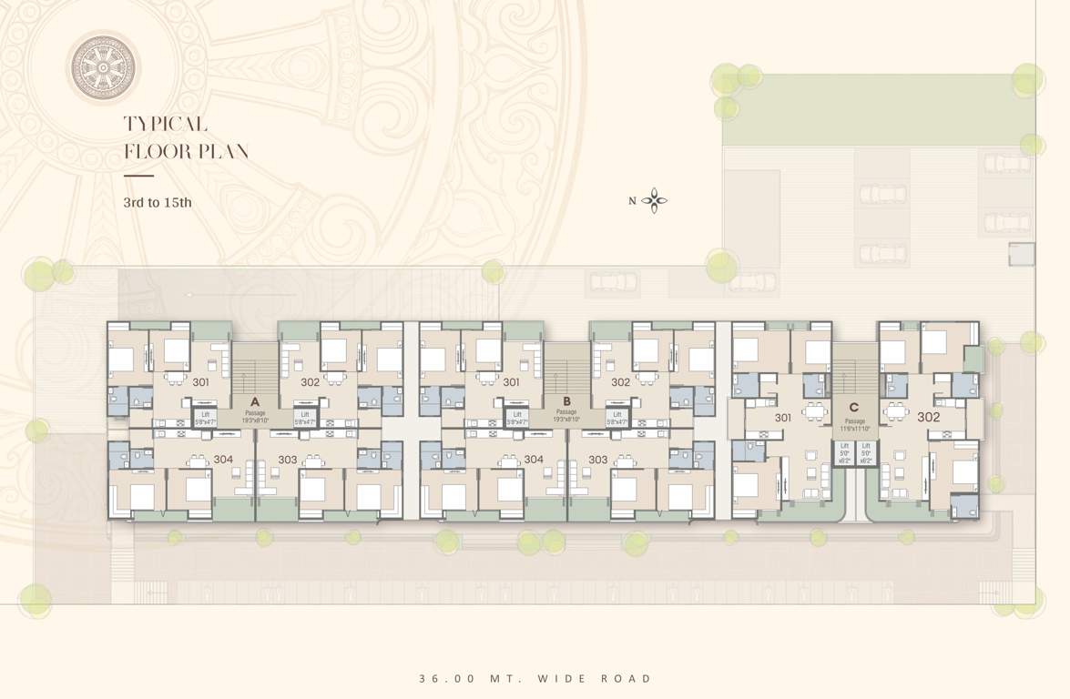 shivanta ramam Wing A Cluster Plan