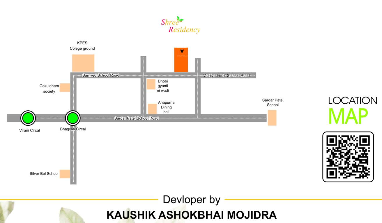  shree residency Location Plan