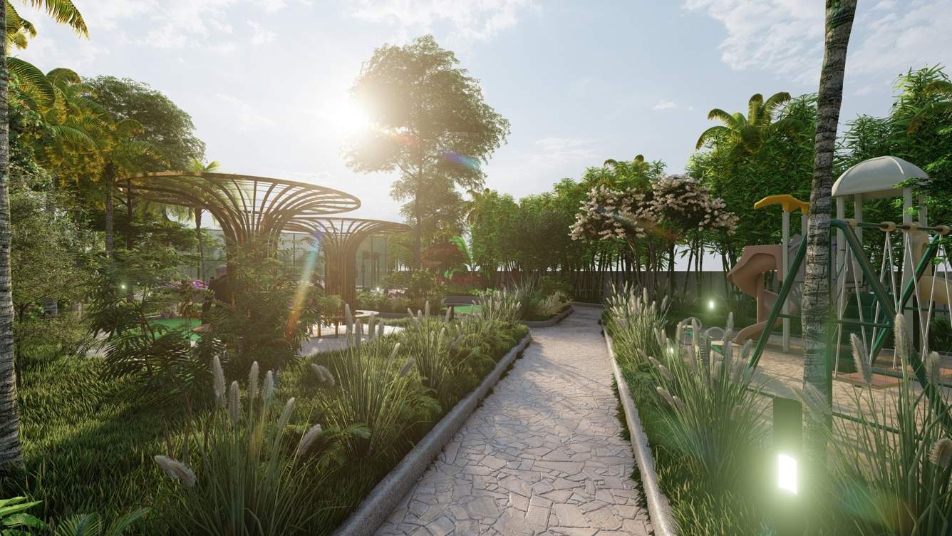  palm paradise by westbury Landscape Garden and Tree Planting