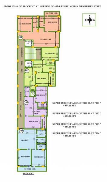  tirupati-abasan-phase-2 Block C Cluster Plan