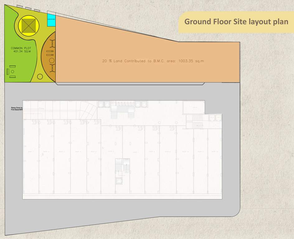  victoria bliss Victoria Bliss Cluster Plan for ground Floor