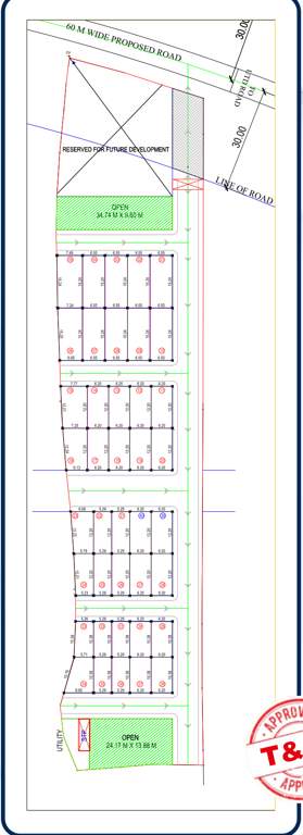  avenue Layout Plan