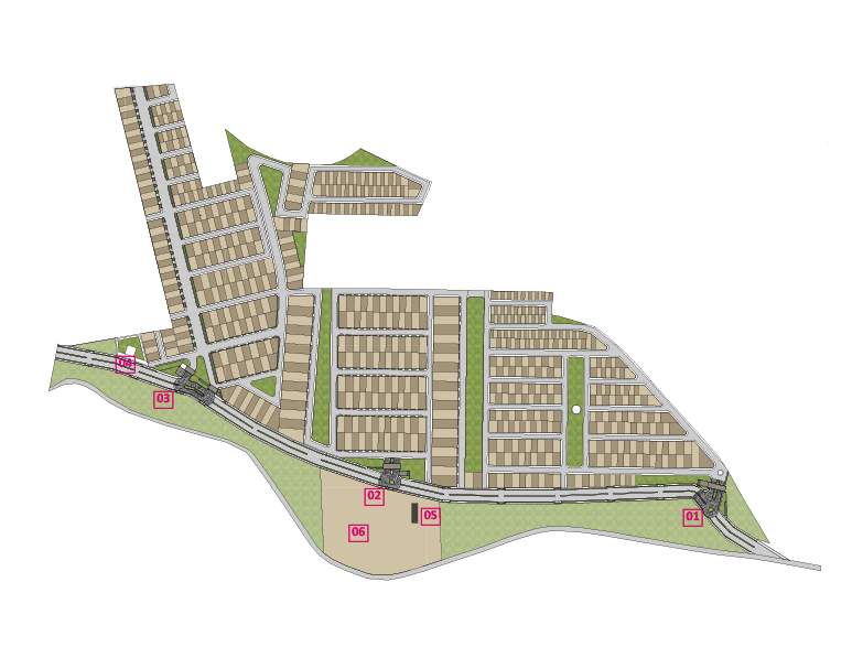 sun city Layout Plan