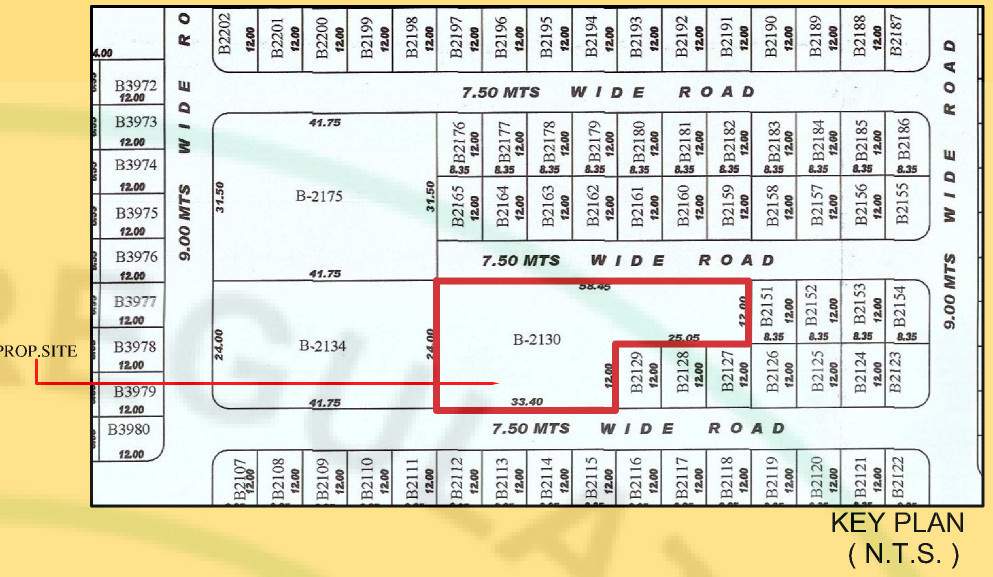  vrundavan society Location Plan