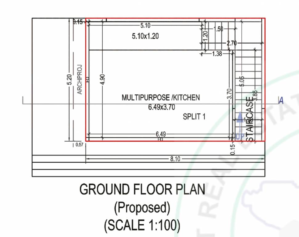  sharnam royal A Cluster Plan for ground Floor