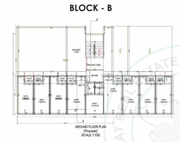  sharnam-royal B Cluster Plan for ground Floor