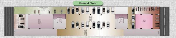  humaira-heights Block A Cluster Plan Ground Floor
