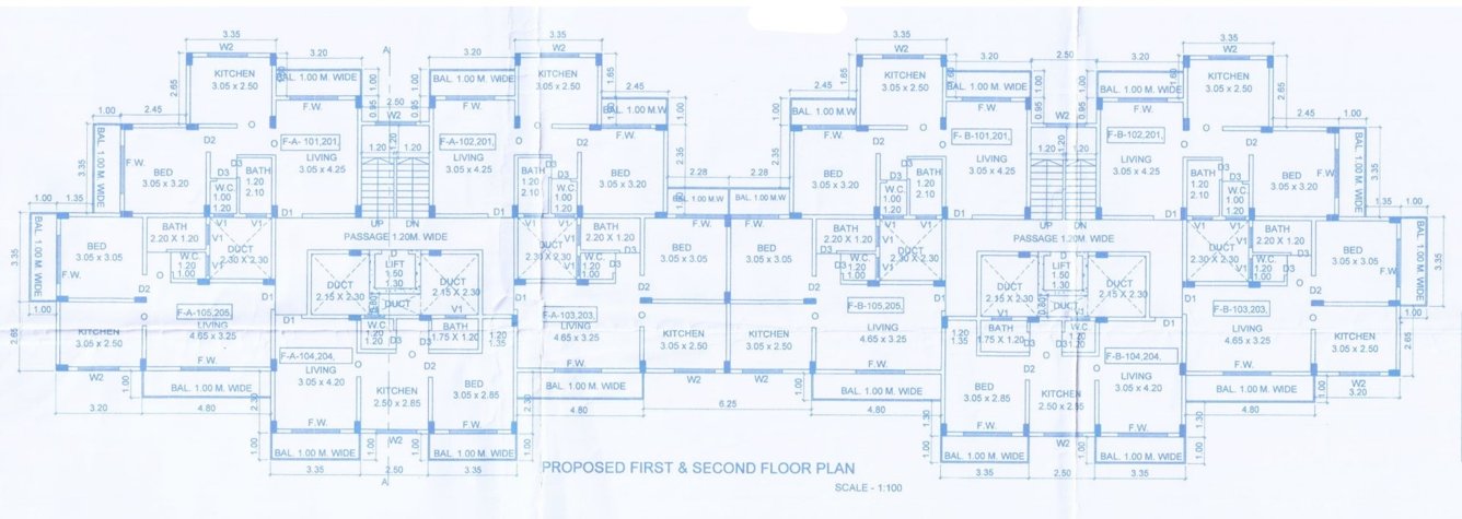  tarangan Tarangan Cluster Plan from 1st to 2nd Floor