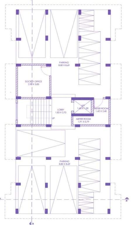  shree sadguru krupa Shree Sadguru Krupa Cluster Plan Ground Floor