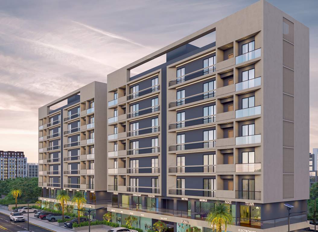  luxuria platinum block a Elevation