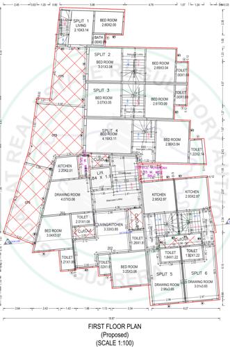 Tower A Cluster Plan for 1st Floor sanjari-india-park Tower A Cluster Plan for 1st Floor