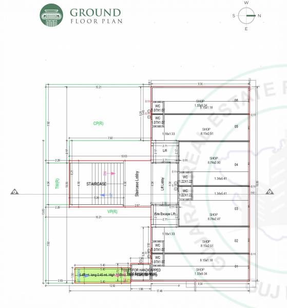 A Cluster Plan for ground Floor luxuria A Cluster Plan for ground Floor