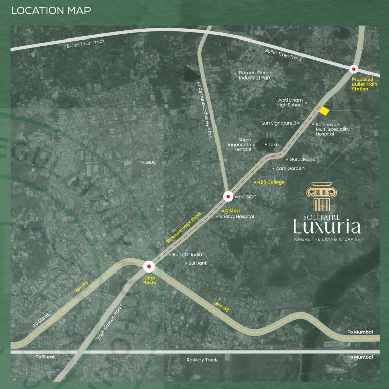  luxuria Location Plan
