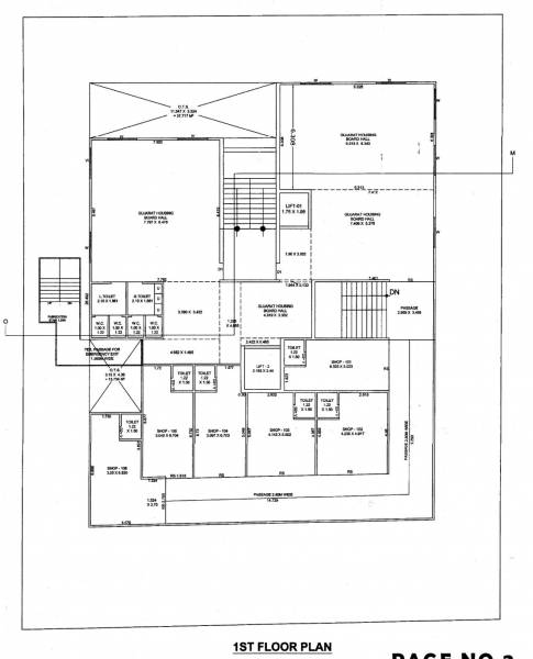  vandemataram-prime Block A Cluster Plan for 1st Floor