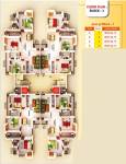  aranyak-society Block 1 Cluster Plan from 1st to 7th Floor