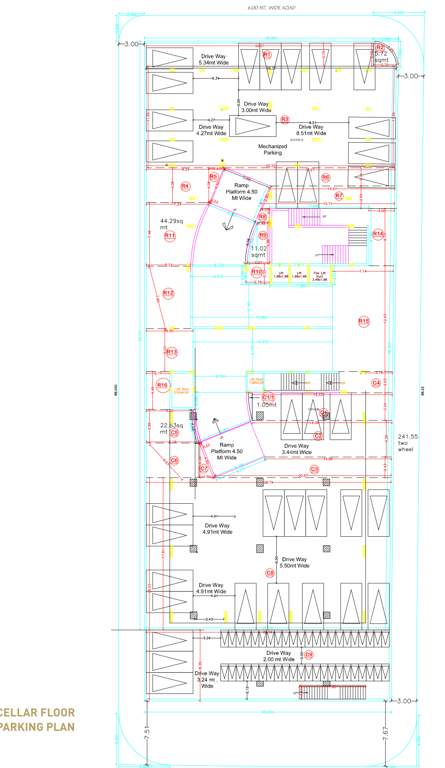  centroid luxuria Tower B Cluster Plan