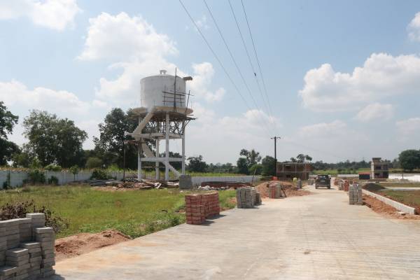 Internal Roads & Footpaths vrindavan-city Internal Roads & Footpaths