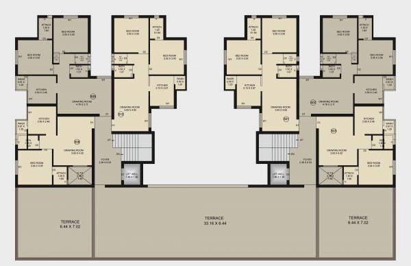 Tower D Cluster Plan for 5th Floor aditya-dream-aura Tower D Cluster Plan for 5th Floor