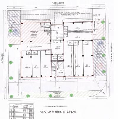  vrusha-platinum Tower A Cluster Plan for ground Floor