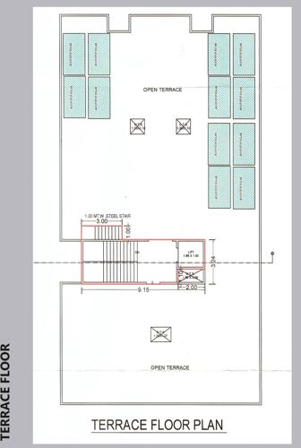  alaknanda-co-operative-housing-society Block - A Cluster Plan for terrace Floor