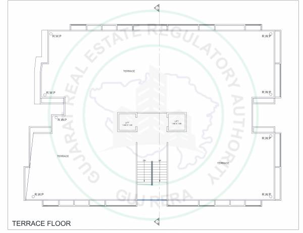 Type A Cluster Plan for terrace Floor parmanand-pride Type A Cluster Plan for terrace Floor