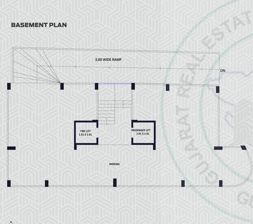  elegance Elegance Tower A Cluster Plan