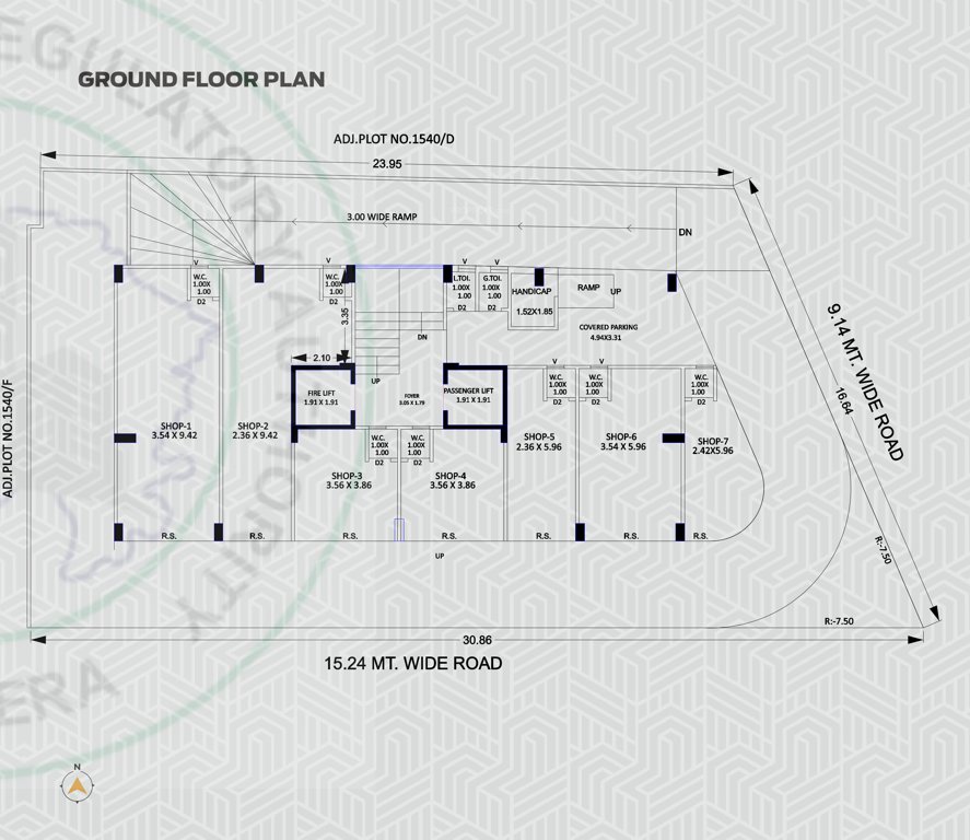  elegance Elegance Tower A Cluster Plan