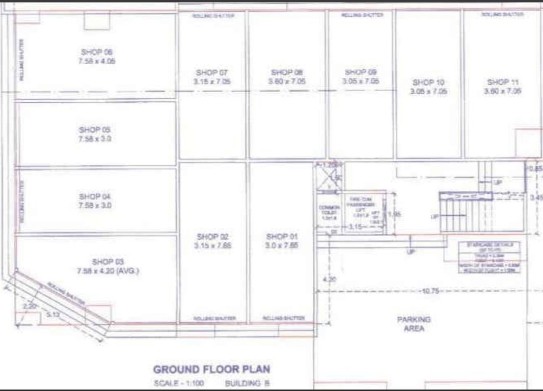  lotus arcade Cluster Plan Ground Floor