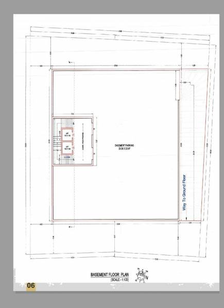 Block A Cluster Plan for Basement Plan the-grand-devji Block A Cluster Plan for Basement Plan